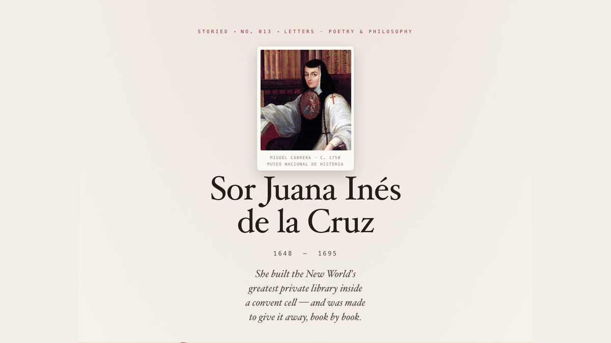 Sor Juana Inés de la Cruz