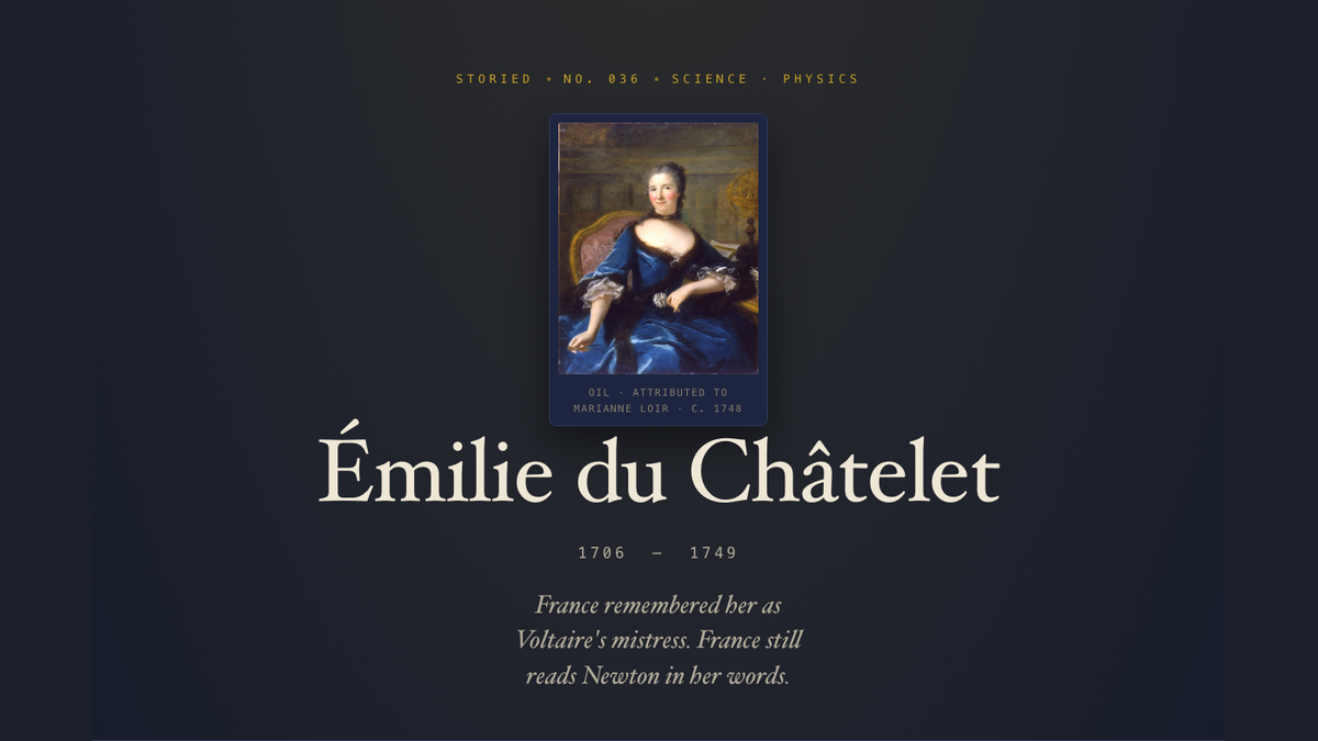 Émilie du Châtelet