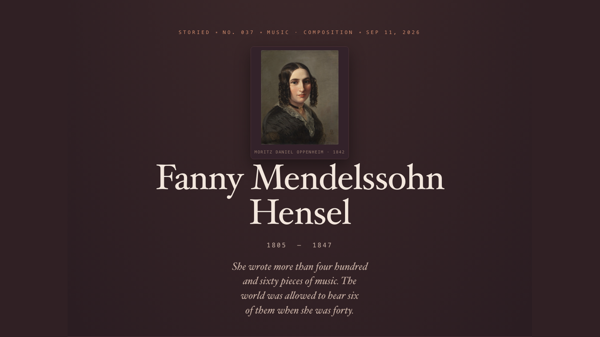 Fanny Mendelssohn Hensel