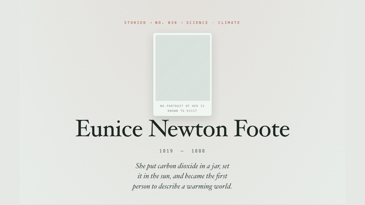Eunice Newton Foote